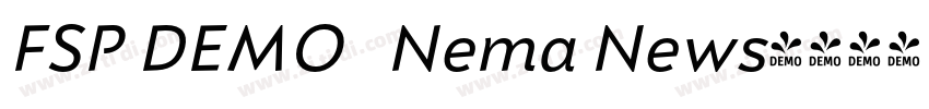 FSP DEMO   Nema News字体转换